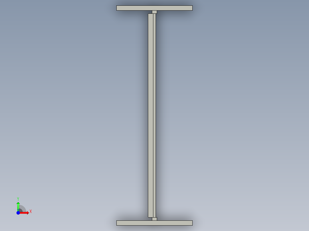 安全帽放置架前视图