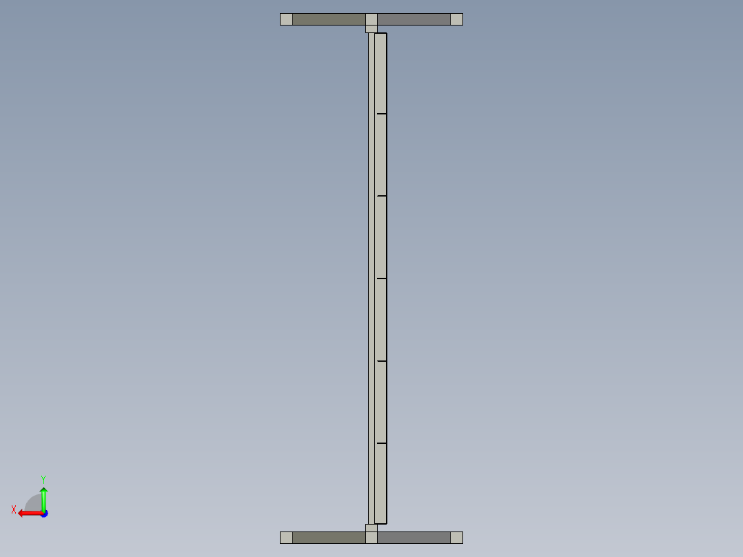 安全帽放置架后视图