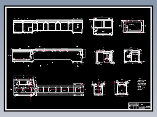 CA6140车床床身加工工艺及夹具设计【10CAD+8000字优秀说明书】