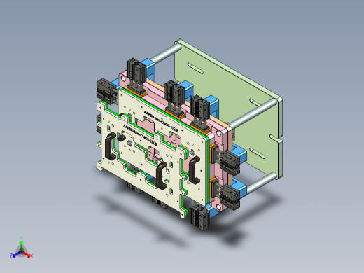 AAPB0-TRIM-笔记本CNC工装夹具三维模型CNC5-0427正等轴测缩略图