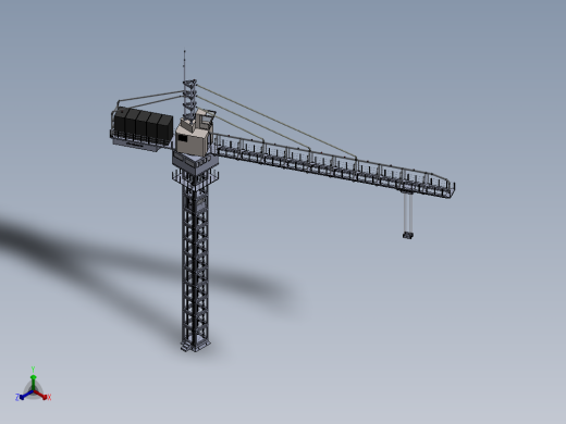 起重机吊车3D模型