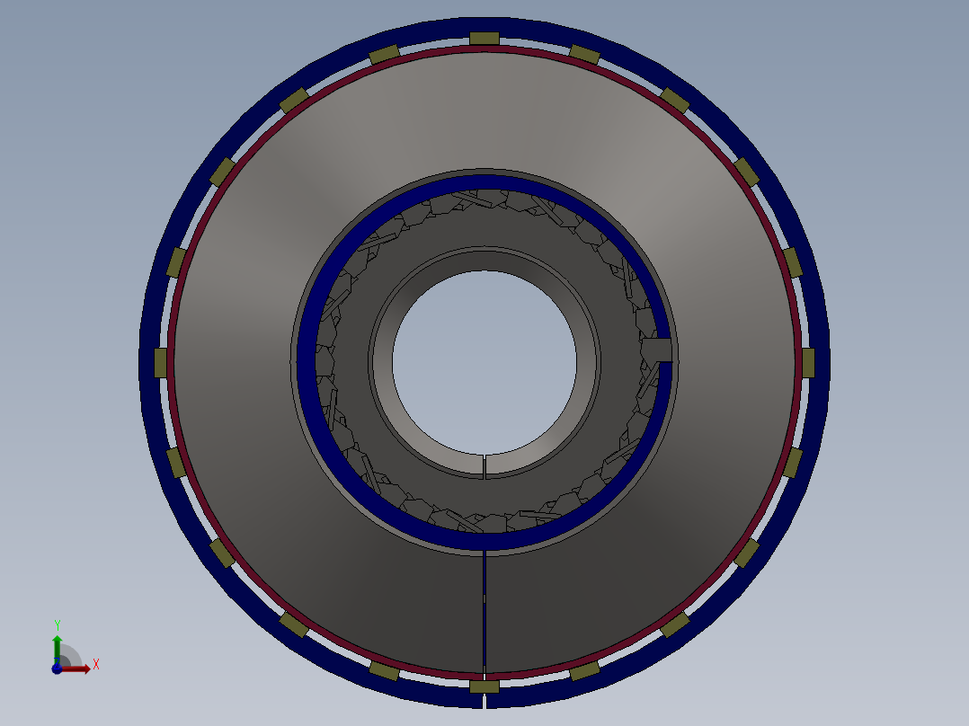 杏仁旋转干燥机前视图