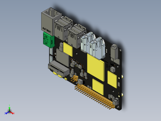 电路板、主板(281)正等轴测缩略图