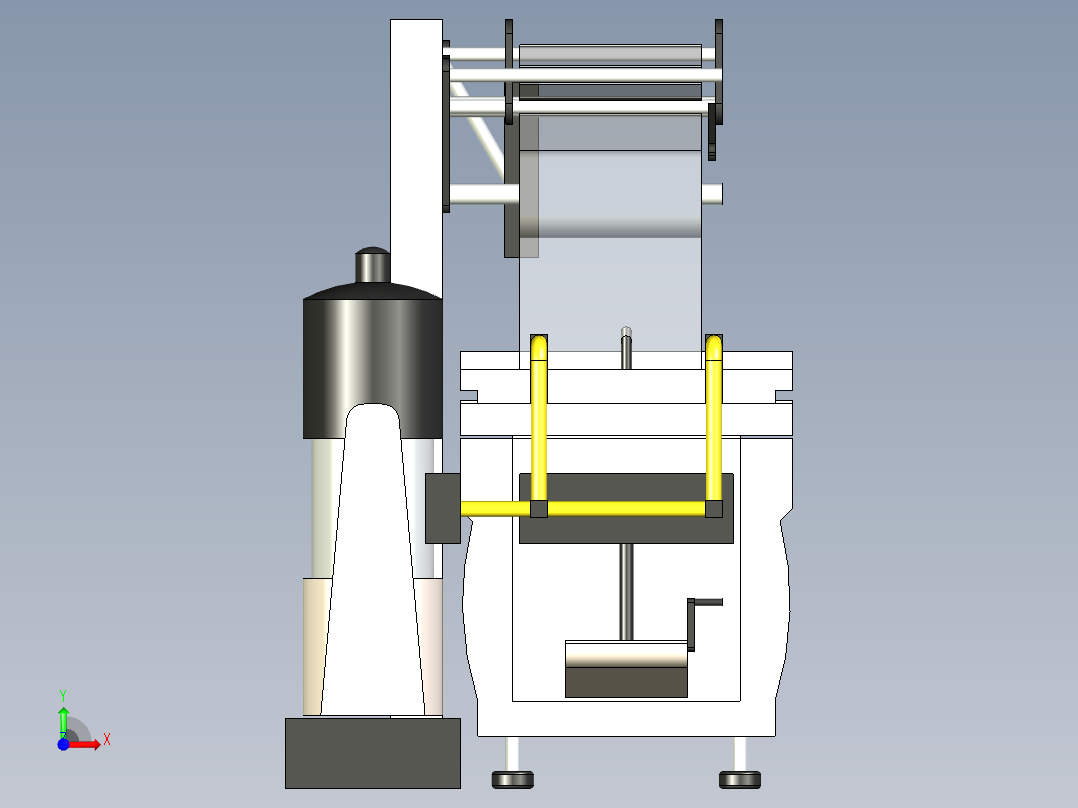 B3003529-包装系统（可调尺寸）前视图