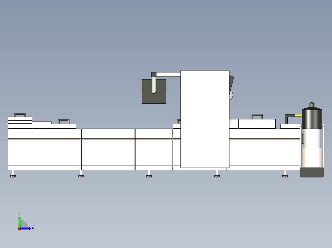 B3003529-包装系统（可调尺寸）左视图