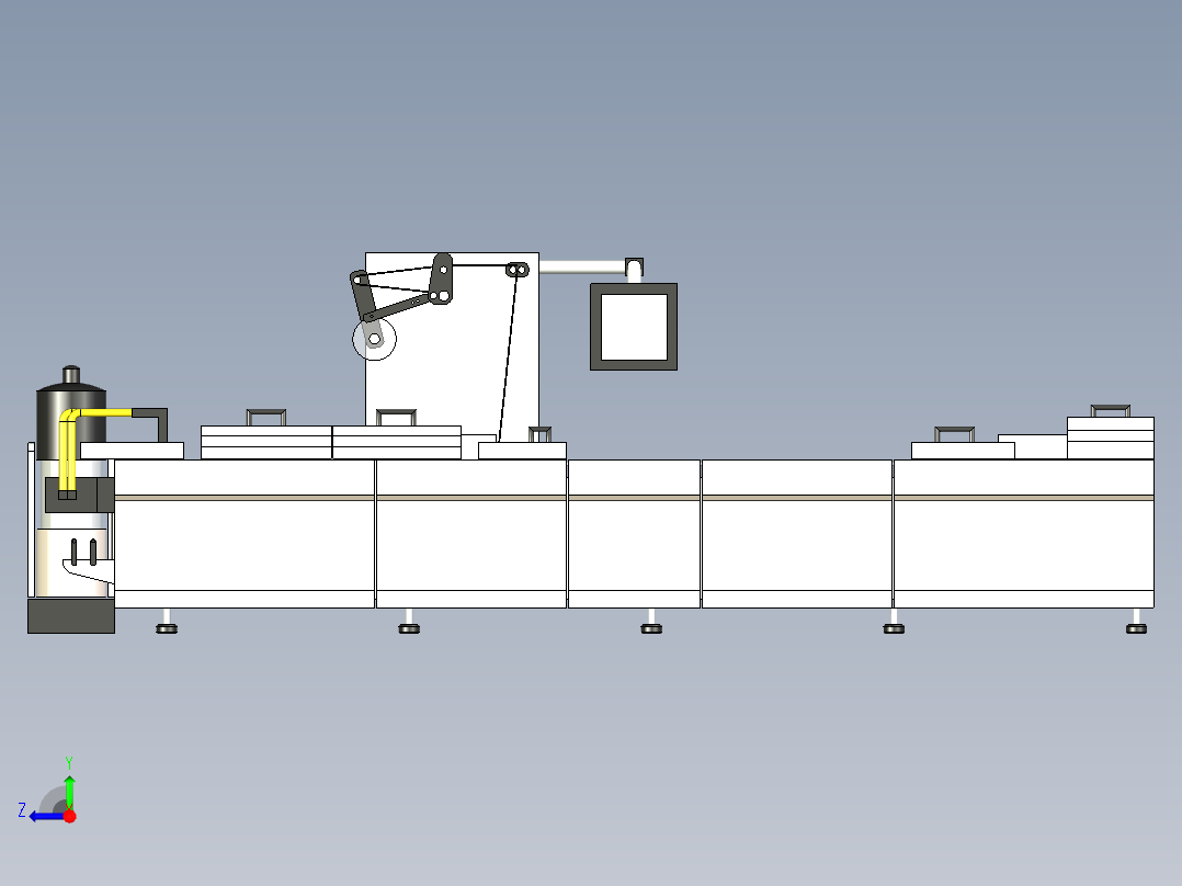 B3003529-包装系统（可调尺寸）右视图