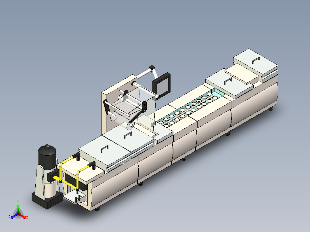 B3003529-包装系统（可调尺寸）正等轴测图