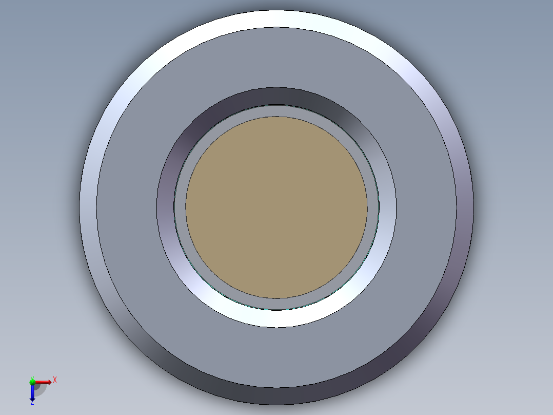 水下探照灯俯视图