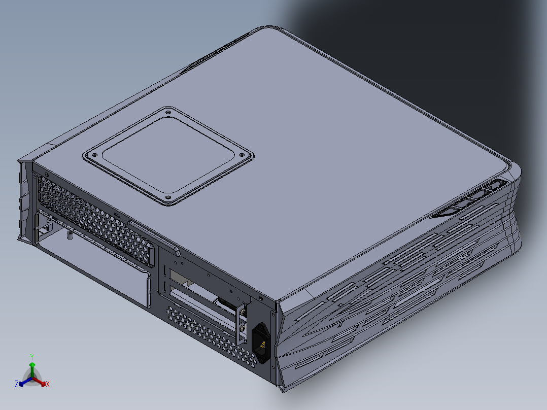 电脑、笔记本(104)正等轴测图