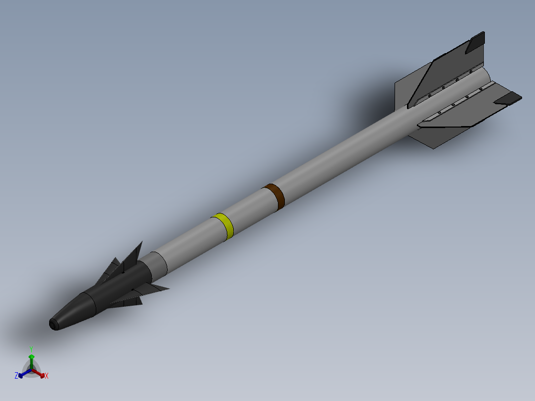 火箭(57)正等轴测图