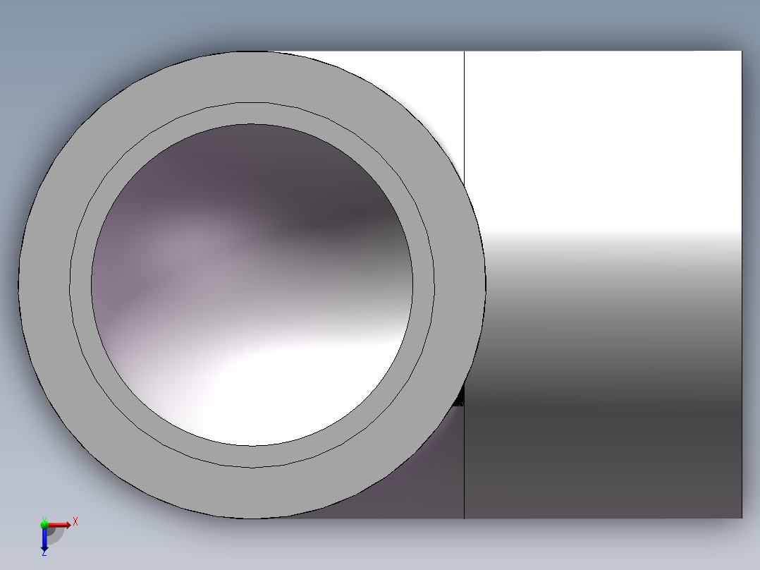 90_ELBOW_DN20_PN10_U-PVC俯视图