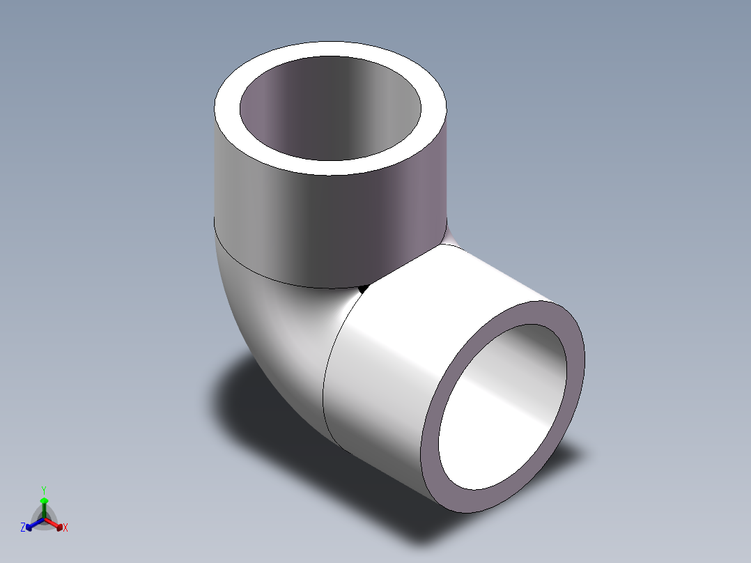 90_ELBOW_DN20_PN10_U-PVC正等轴测图