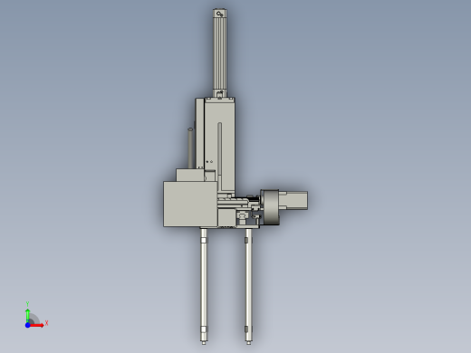 螺钉枪机构前视缩略图
