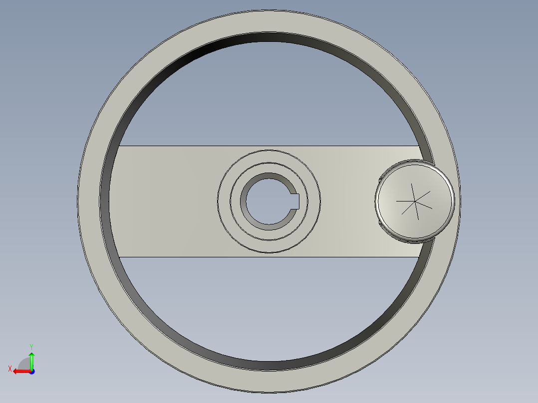 手轮12HWLD-100-1后视图