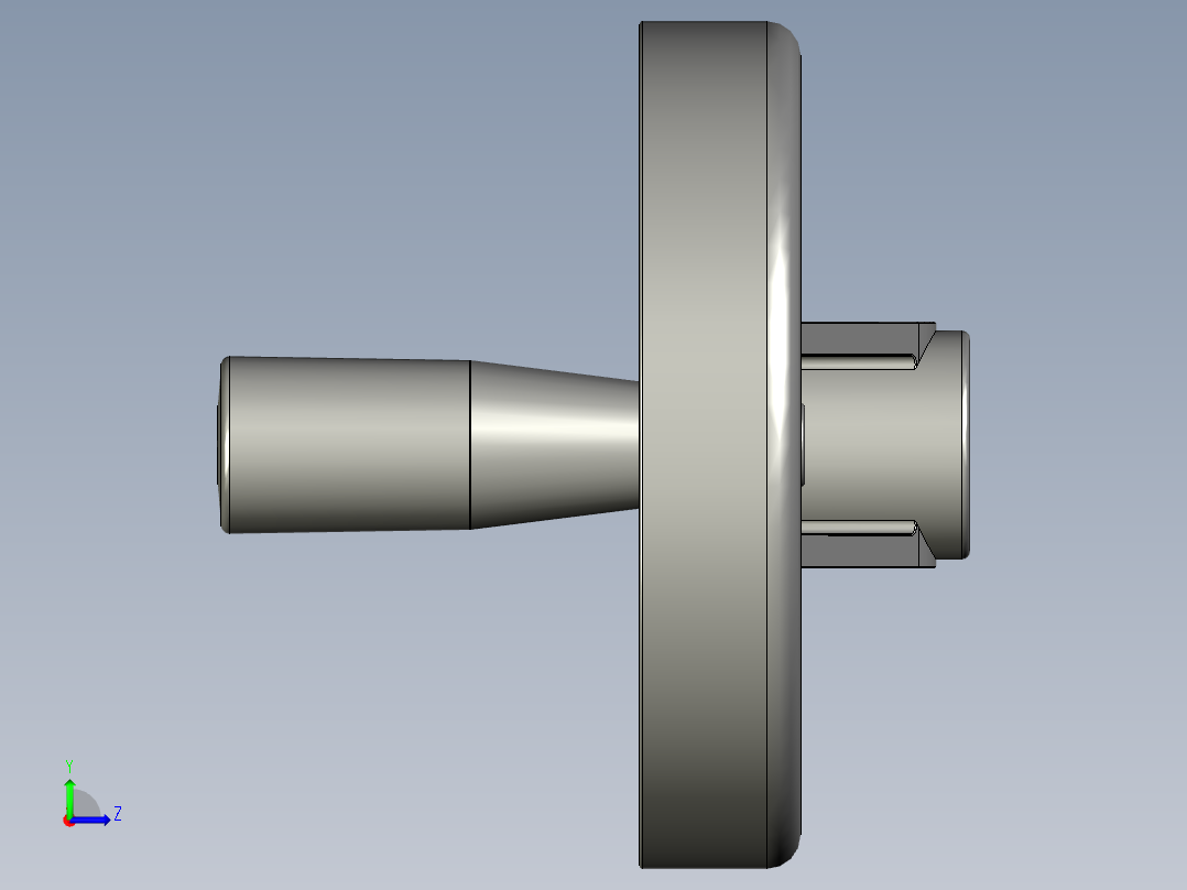 手轮12HWLD-100-1左视图