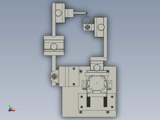 120400内壁端面组件-BEAR-TQ-1前视缩略图