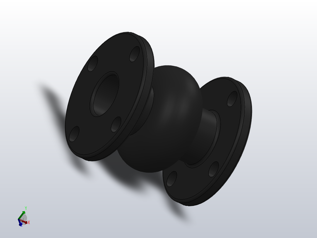 KGT型可曲挠橡胶接头[KGT型可曲挠橡胶接头]50主视图