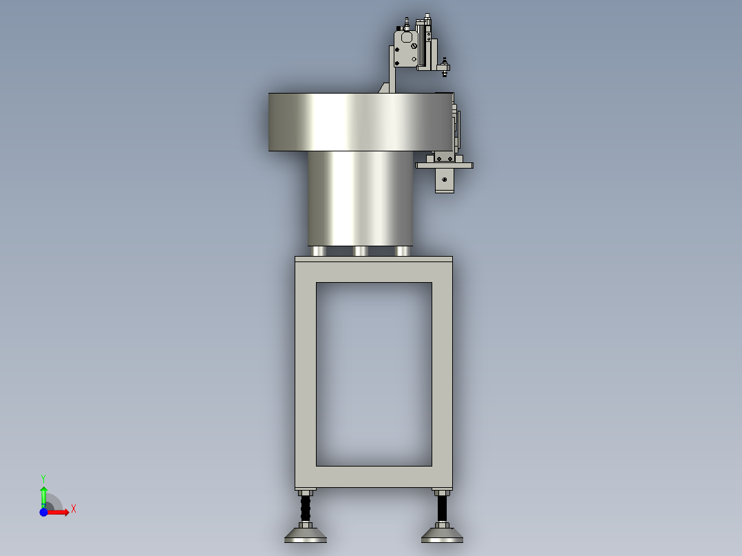 罩壳装配整体210405前视图