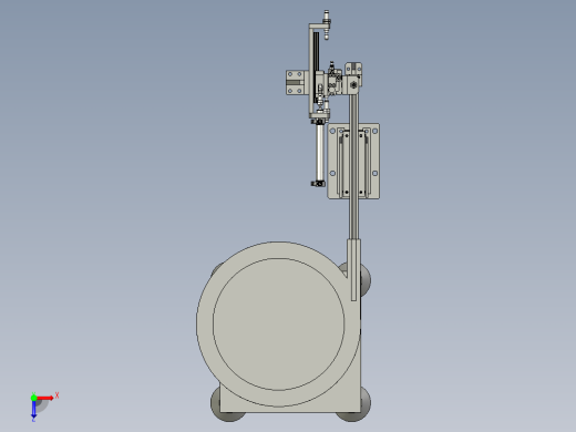 罩壳装配整体210405俯视缩略图