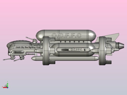 轨道城消防船后视缩略图