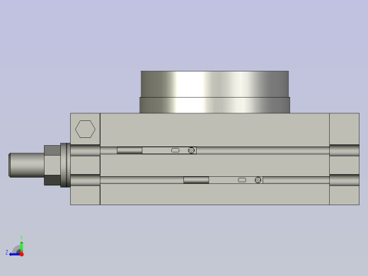 摆动气缸MSQB20A-M9NL右视缩略图