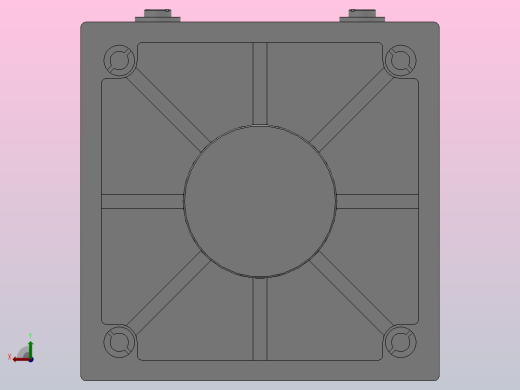 XQGAZN系列 普通型气液阻尼缸[XQGAZN-125×100]后视缩略图