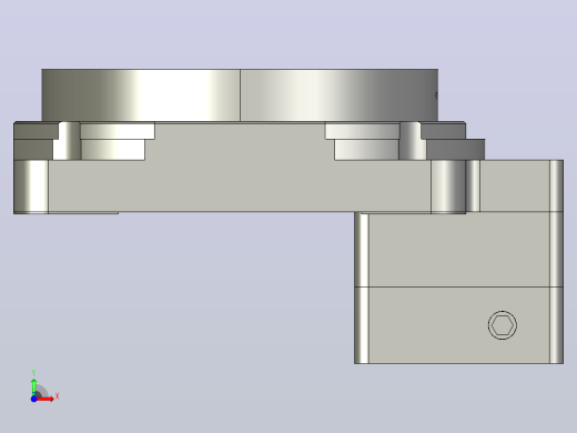 MLK130-18K(14-30 50-3 4-4.5-70)中空旋转平台 130规格 自带速比18前视缩略图