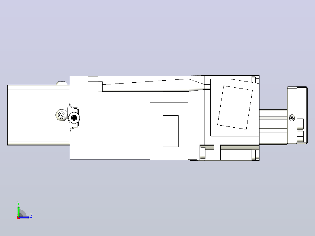 钢基模组TPA-KSR-4002C-100A1-ML-H1S0左视图