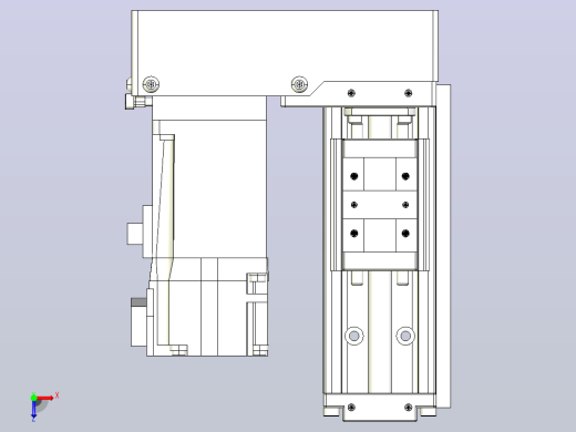 钢基模组TPA-KSR-4002C-100A1-ML-H1S0俯视缩略图