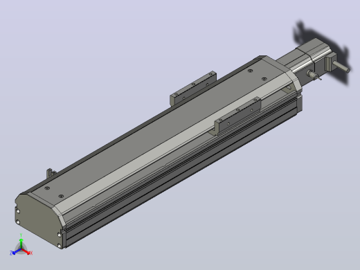 SYS12-BC-250-100W滚珠花健、支撑座、滚珠丝杠、交叉导轨、直线模组.STEP
