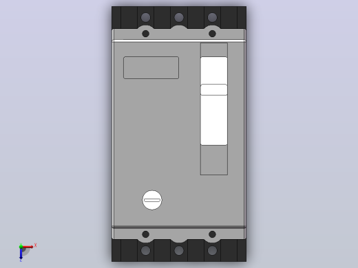 SEGM1L-400L智能剩余电流动作断路器[100A]俯视缩略图
