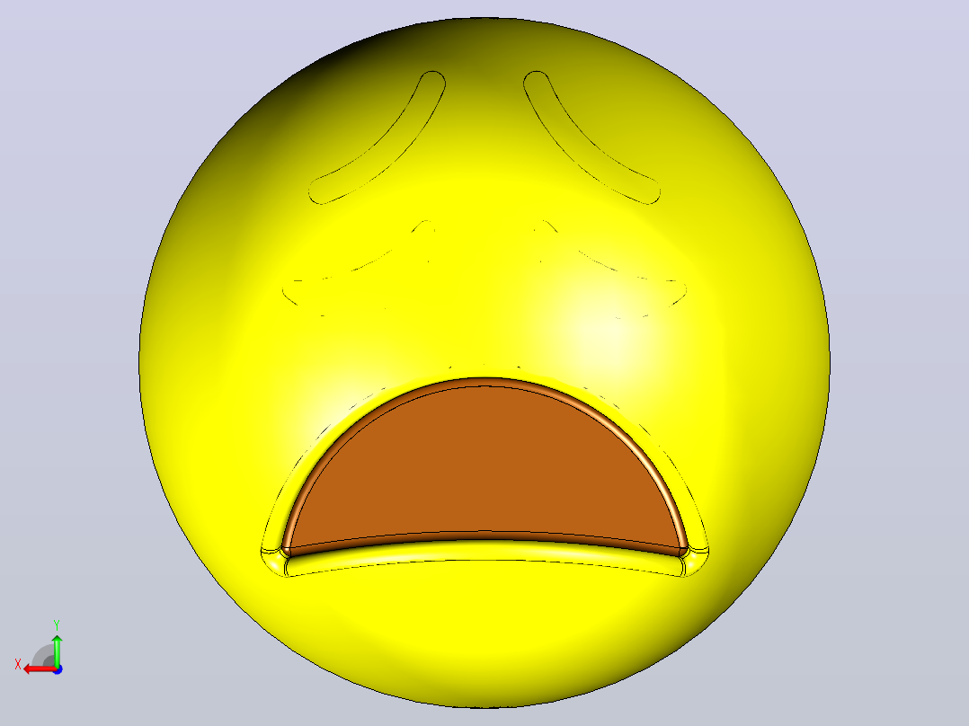 EMOJI 累了后视图