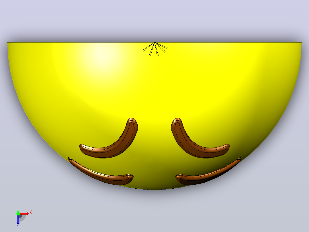 EMOJI 累了俯视图