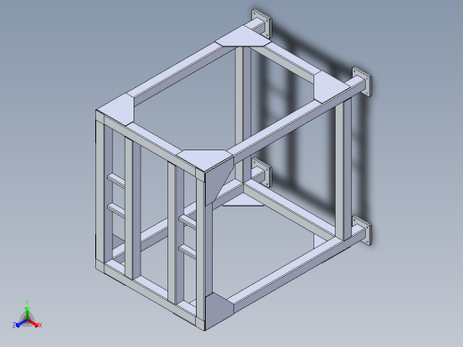 方钢管焊接架子