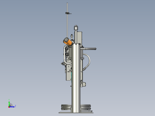 热熔胶机模型（品牌Nordson）左视缩略图