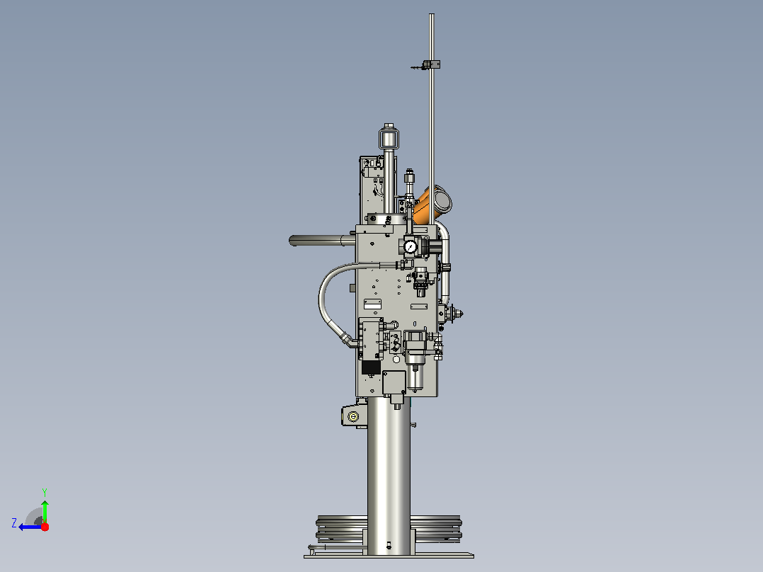 热熔胶机模型（品牌Nordson）右视图