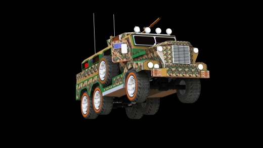 Military APC Gasha装甲车缩略图
