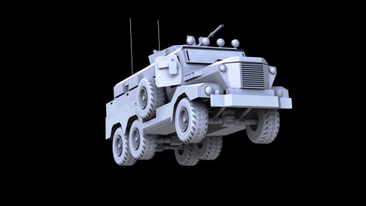 Military APC Gasha装甲车缩略图