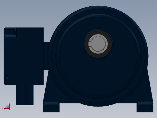 GH卧式减速马达（减速比3-200）[GH-22-750-3-C-D-G1-LT]右视缩略图