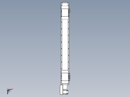 皮带直线轴双滑块型TPA-GCBS-120-P70-L375-QL-M20-N3俯视缩略图