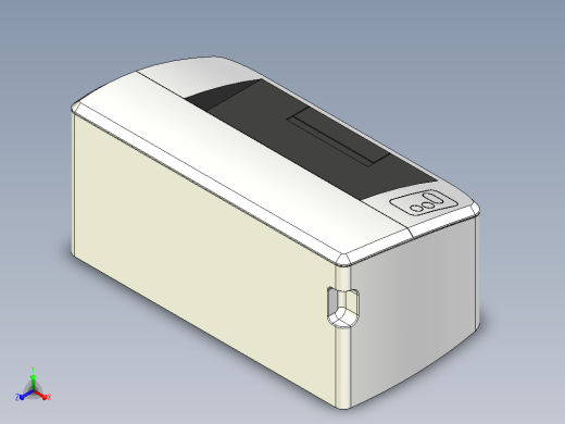 惠普Laserjet M15W正等轴测缩略图