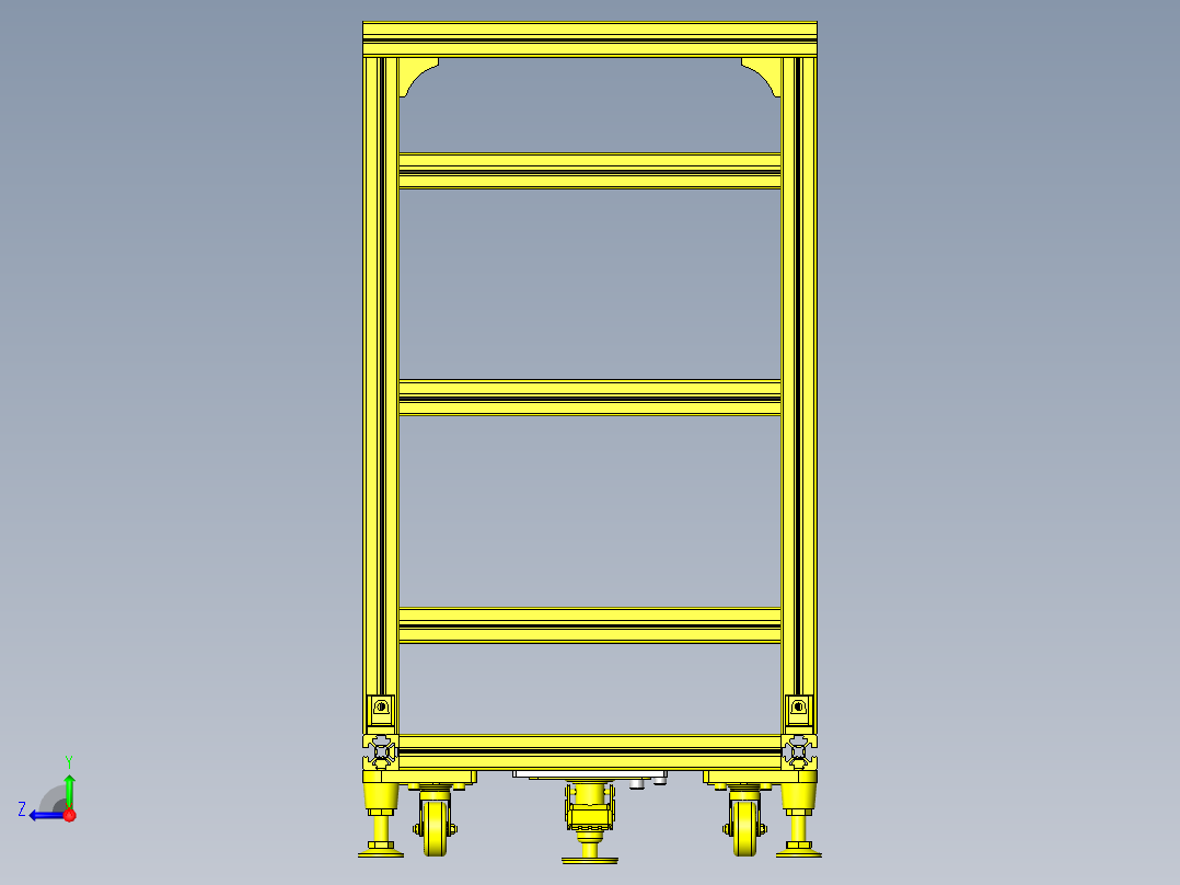 绕线圈储料器右视图