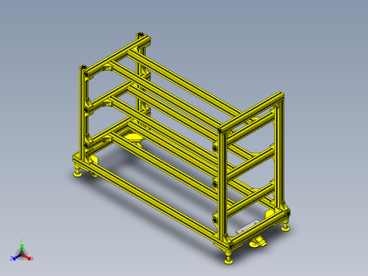 绕线圈储料器正等轴测缩略图