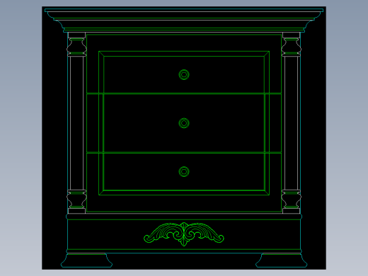 家装类CAD图块(四)-FH01029D