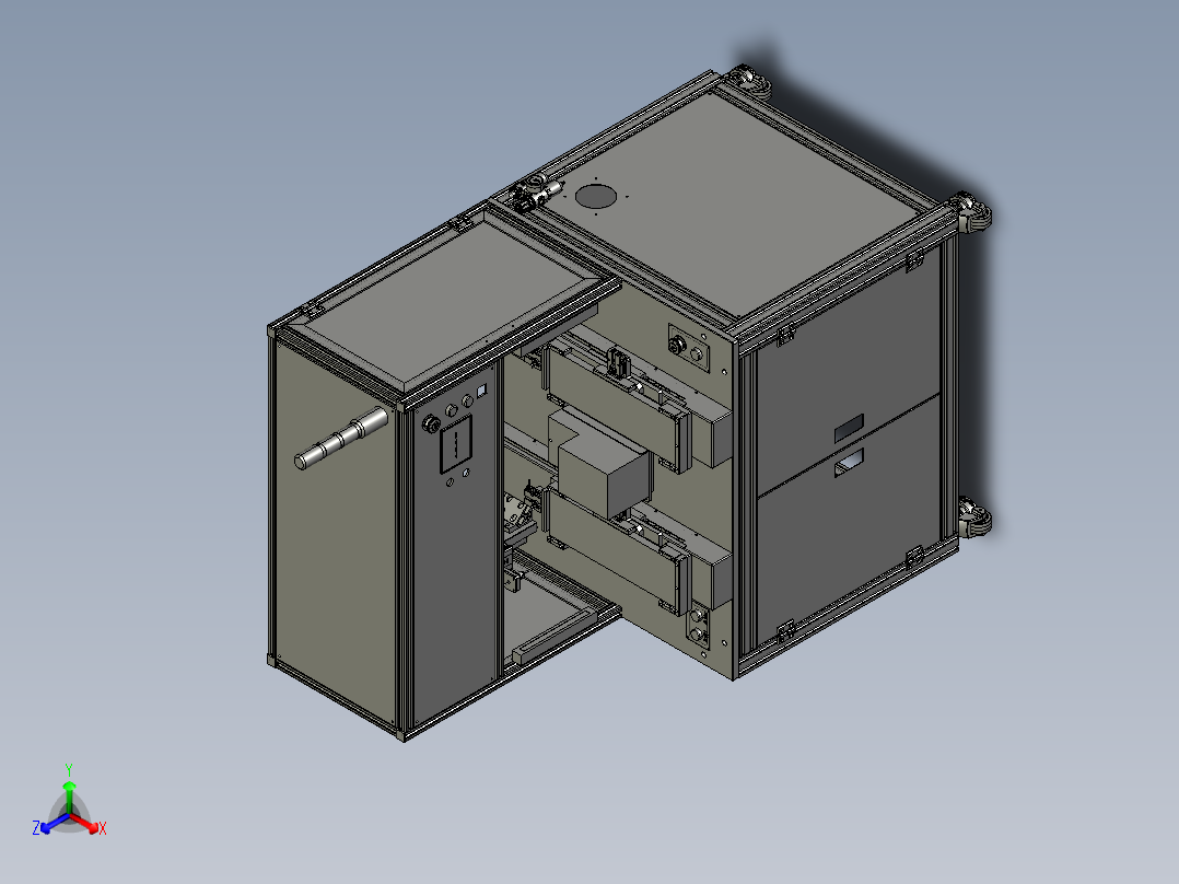 吸取式自动锁螺丝机3D模型