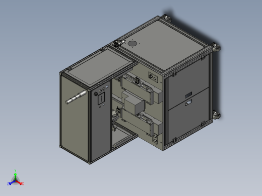 吸取式自动锁螺丝机3D模型