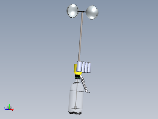 瓶子灌装设备模型