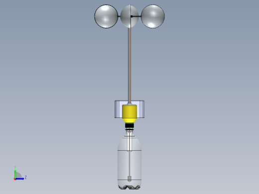 瓶子灌装设备模型左视缩略图
