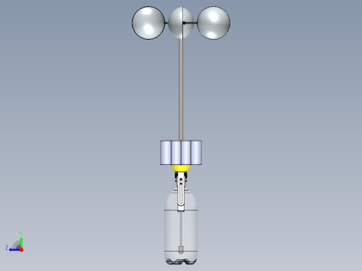 瓶子灌装设备模型右视缩略图