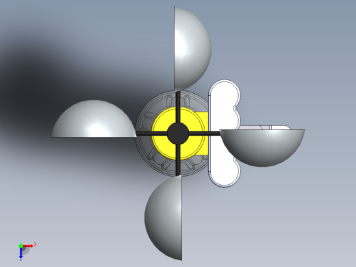 瓶子灌装设备模型俯视缩略图